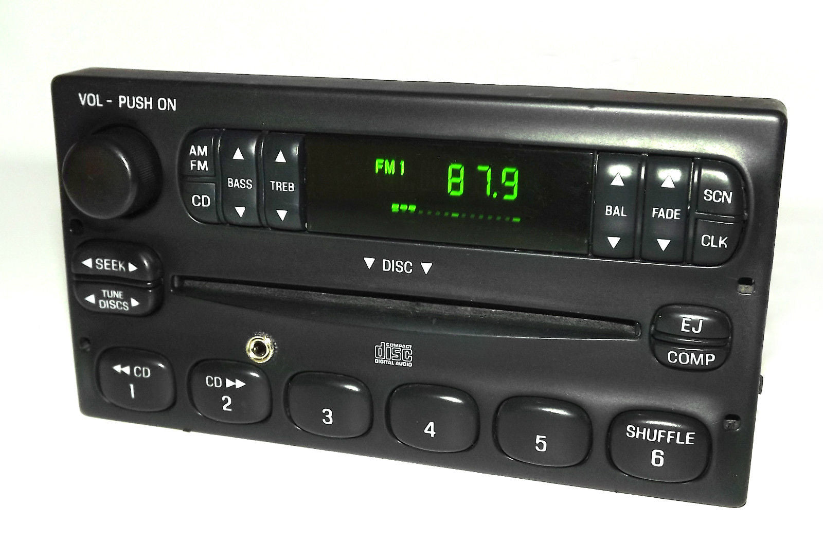 Ford Ranger 2000-2003 AM FM CD Radio w Aux mp3 3.5mm iPod Input - YW7F ...