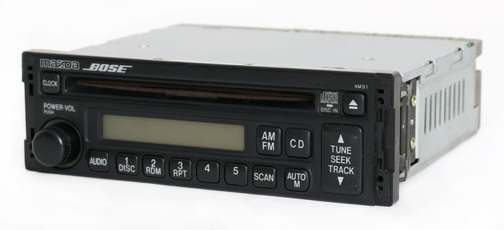 1998-1999 Mazda 626 Bose Radio AM FM CD Player GD7H669R0 Face 4M31