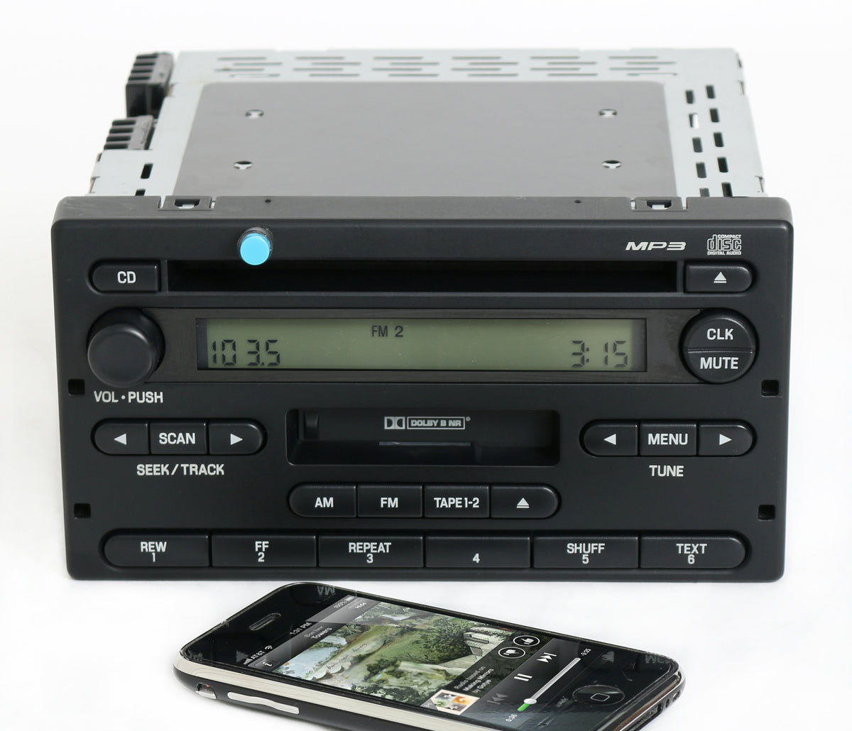 Ford Ranger 2004-2005 Radio AM FM CD Cassette w Bluetooth Music - 4L5T ...