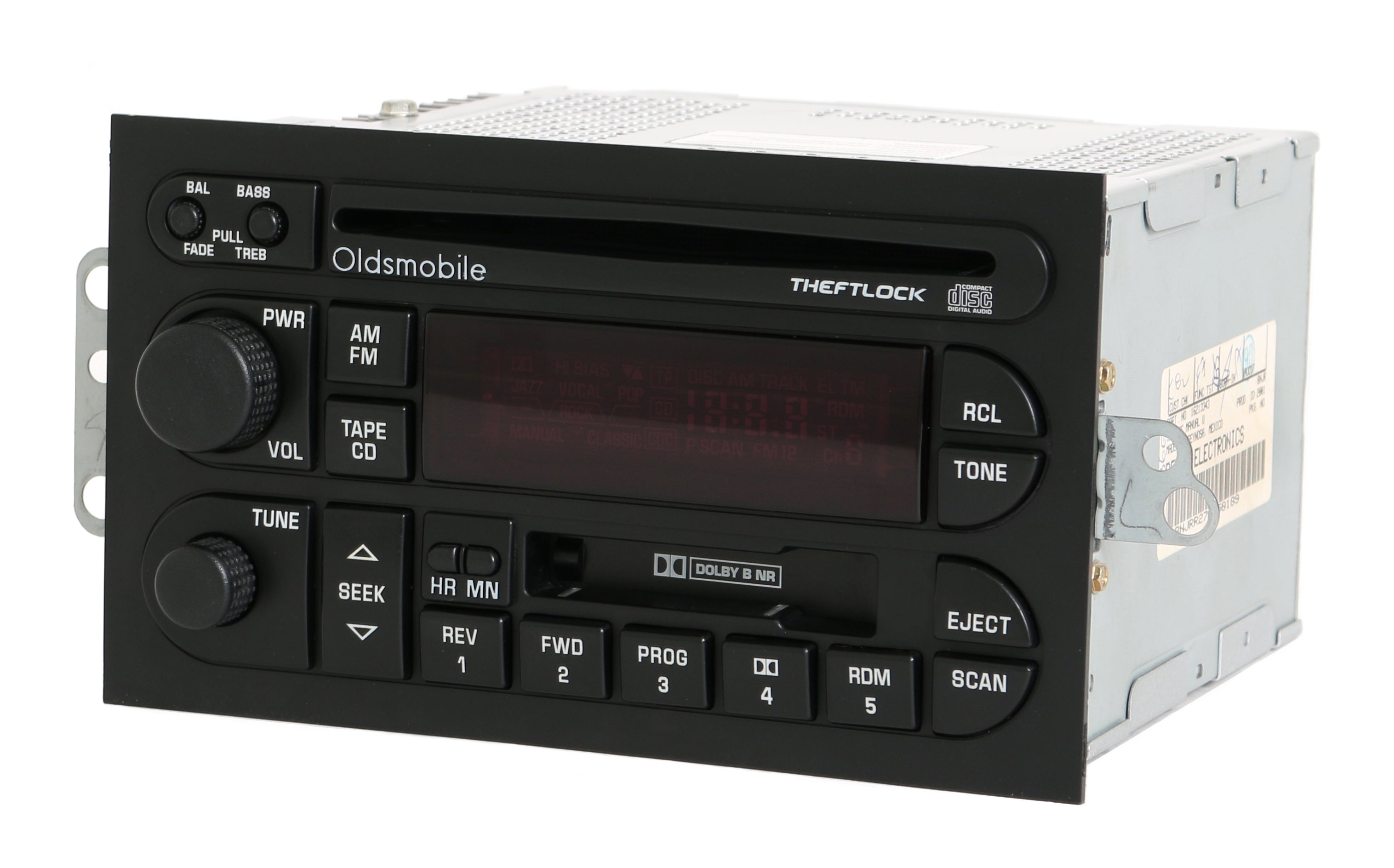 Oldsmobile 19962000 Achieva Bravada Cutlass Radio AM FM CD Cassette