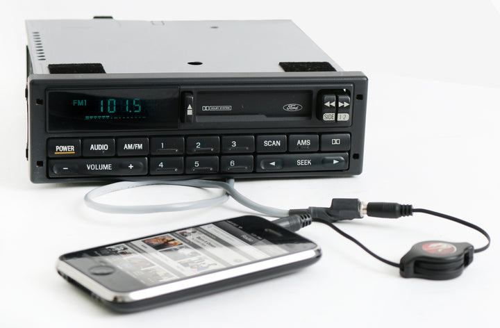 Ford Mustang 1994-00 Radio AM FM Cassette Player w Aux on