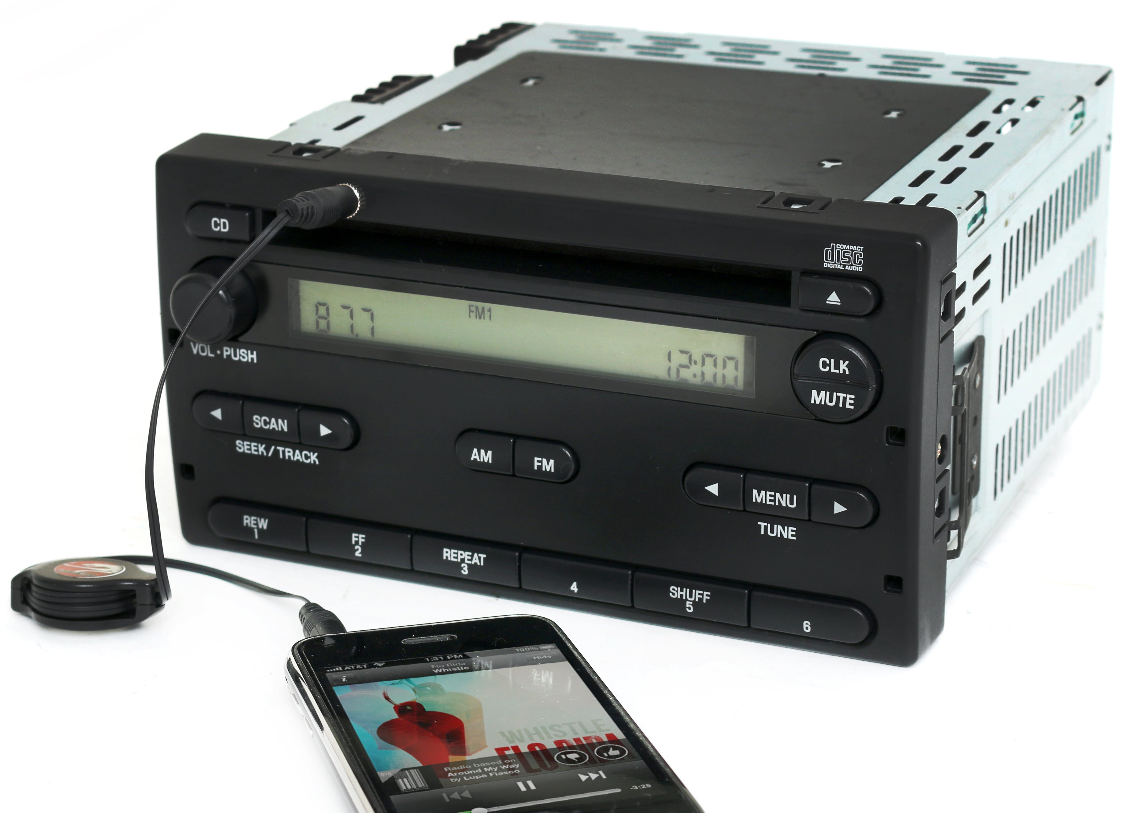 2002 Ranger Radio Ford Ranger 2003-2006 Mazda Truck AM FM CD Radio w Aux mp3 Input 4L5T ...