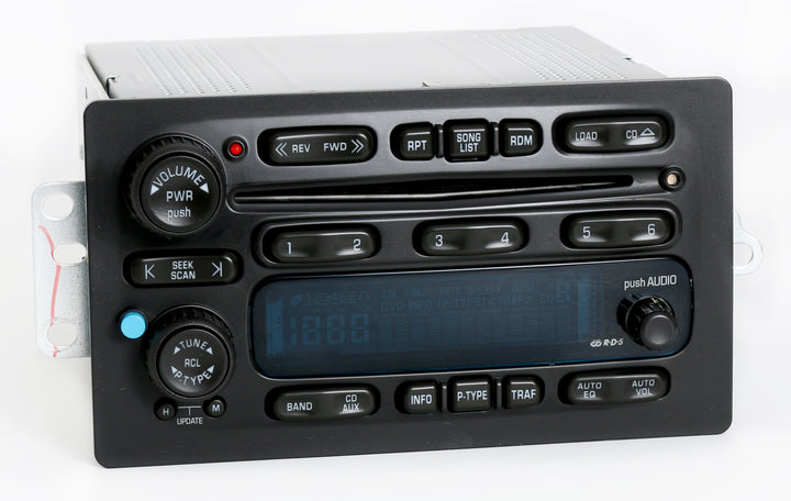 UNLOCKED GMC Chevy Truck 03-05 Radio AM FM 6 Disc CD w Bluetooth Music 15196055