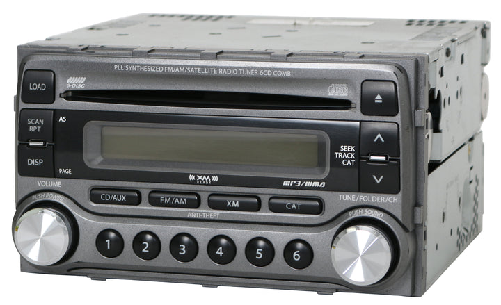 Suzuki Grand Vitara XL-7 2006 Radio AM FM 6 Disc CD Player XM