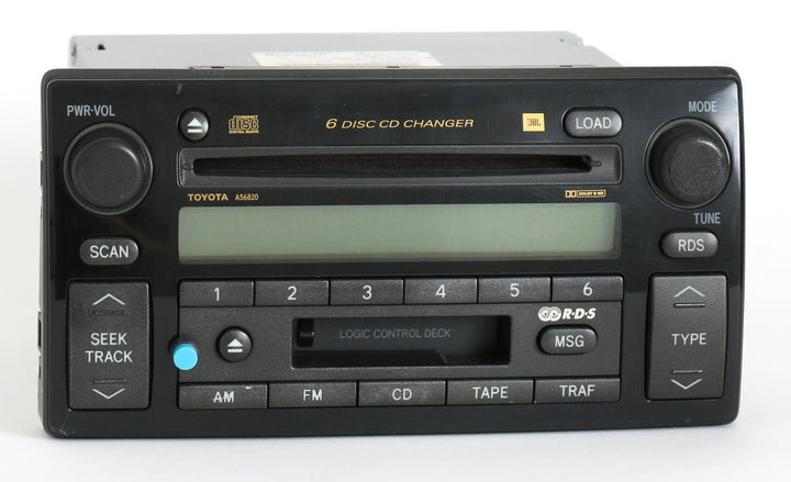 Toyota Camry 02-04 Radio AM FM 6 Disc CD CS w Bluetooth Music