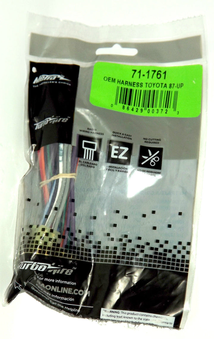 Metra Turbowire OEM Wire Harness for Toyota Scion Lexus 1987-2013